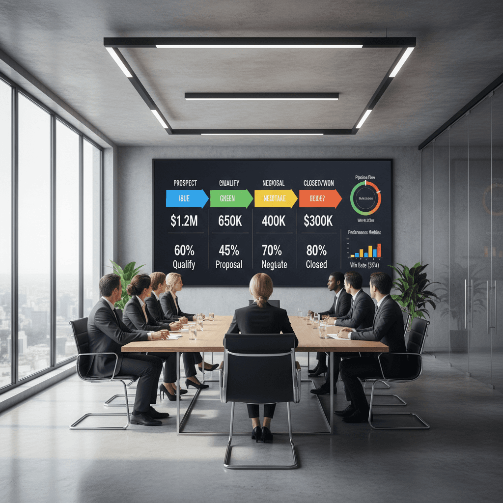Sales pipeline metrics and strategy