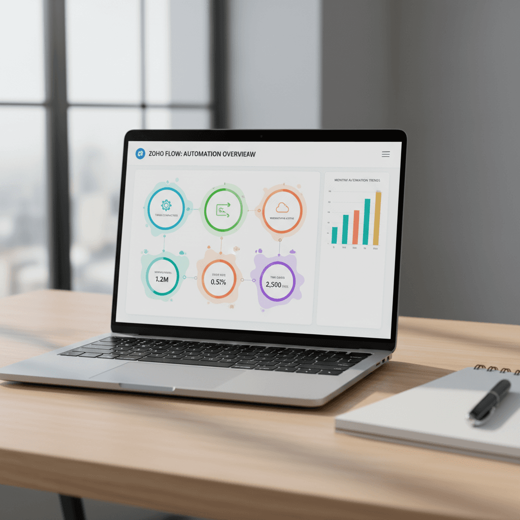 Zoho automation dashboard